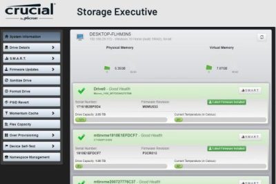 Crucial Storage Executiveの使い方 1 crucial storage executivee381aee4bdbfe38184e696b9