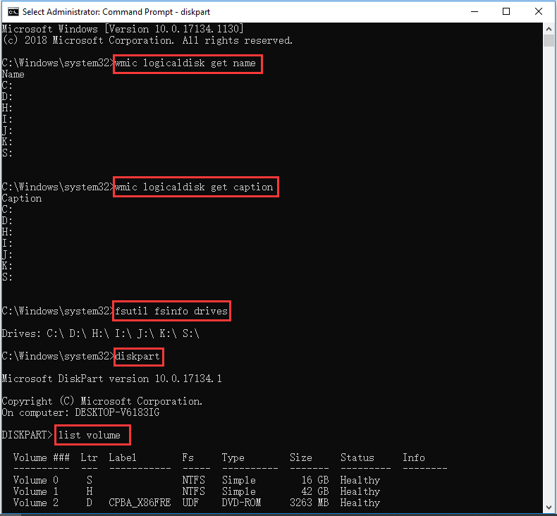 how to open drive in cmd 2